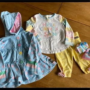 4 piece Matilda Jane set. “Here Comes the Sun” ☀️